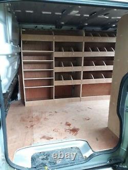 Transit Custom SWB L1 Plywood Van Shelving Racking System Tool Storage Unit Div