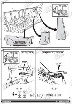 Transit Custom Tow Bar Wiring 2.0 L +Prep 13 Pin Dedicated CARAVAN Electrics