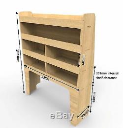 Transit Custom Van Racks Racking Shelving Both Sides Cnc 12mm Wrk41.53.55