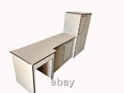 Transit Custom Vito Camper van Kitchen Unit pod Lightweight PLy 2 WB Fridge