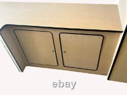 Transit Custom Vito Camper van Kitchen Unit pod Lightweight PLy 2 WB Fridge