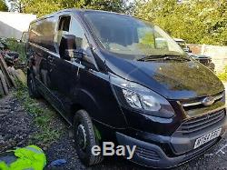 Transit custom runs and drives damaged cat s spares or repair full ford service