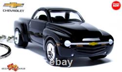 VERY RARE KEYCHAIN BLACK CHEVY SSR? CUSTOM Ltd Ed? GREAT GIFT