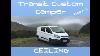 Vanlog 09 Camper Conversion Ford Transit Custom Starting The Ceiling How To