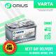 Varta Silver Dynamic AGM Car Battery 12V 80Ah 800CCA F21 Type 115