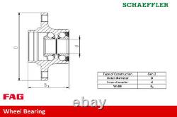 Wheel Bearing Kit Rear 713679320 FAG 2207478 2219721 BK212B664DB KK212B664BA New