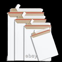 White Board Envelopes Mailers Strong Transit Royal Mail Approved Sizes