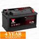 Yuasa Car Battery Calcium Black Case 12V 720CCA 80Ah T1 For Audi A6 C6 2.0 TDi
